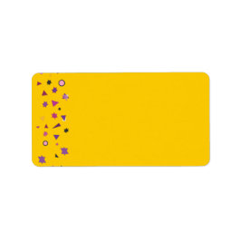 ABSTRAKTER BAUM DES LEBENS Drucken Sie Ihr eigenes Adressaufkleber