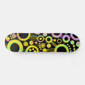Abstrakter Baum - Farbtex 01 Skateboard (Horizontal)