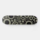Abstrakter Baum - Farbtex 04 Skateboard (Horizontal)