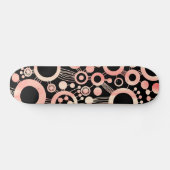 Abstrakter Baum - Farbtex 05 Skateboard (Horizontal)