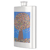 Abstrakter Baum Flachmann (Links)