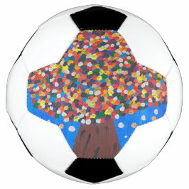 Abstrakter Baum Fußball