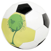 Abstrakter Baum-Fußball Fußball (Dreiviertel)