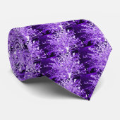 Abstrakter Baum Krawatte (Gerollt)