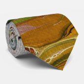 Abstrakter Baum Krawatte (Gerollt)