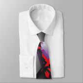 ABSTRAKTER Baum Krawatte (Gebunden)