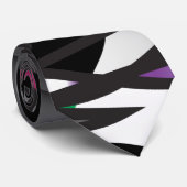 ABSTRAKTER Baum Krawatte (Gerollt)