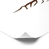 Abstrakter Baum mit Wurzeln und bunten Blätter. Fotodruck (Ecke)