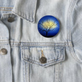 Abstrakter Baum - Moderne Kunst Button (Beispiel)