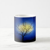 Abstrakter Baum - Moderne Kunst Kaffeetasse (Mittel)