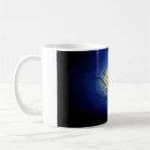 Abstrakter Baum - Moderne Kunst Kaffeetasse (Links)