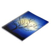 Abstrakter Baum - Moderne Kunst Notizblock (Linke Seite)