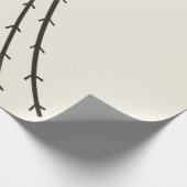 Abstrakter Baum Mond Geschenkpapier (Ecke)