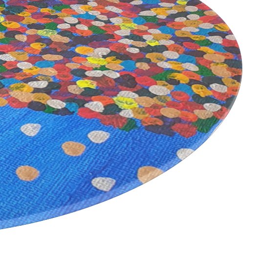 Abstrakter Baum Schneidebrett (Ecke)