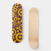 Abstrakter Baum Skateboard (Vorderseite)