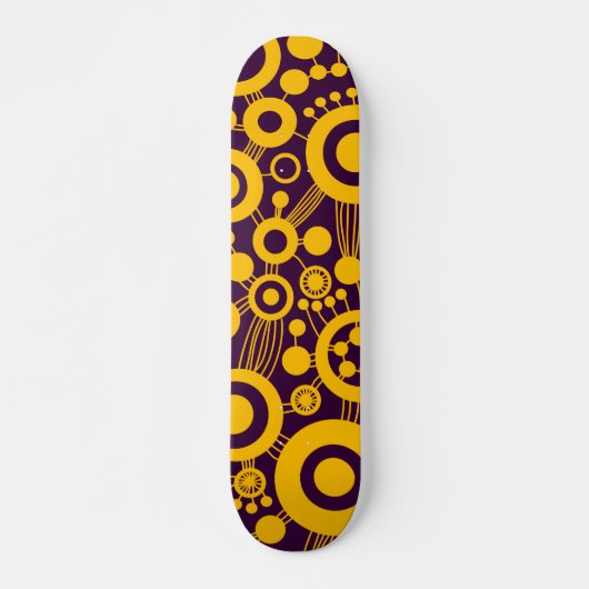 Abstrakter Baum Skateboard (Vorne)