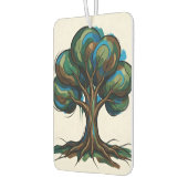 Abstrakter Baum spielerische Kunst Autolufterfrischer (Links)