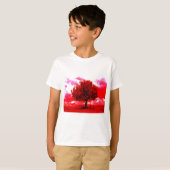 Abstrakter Baum T-Shirt (Vorne ganz)