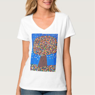 Abstrakter Baum T-Shirt