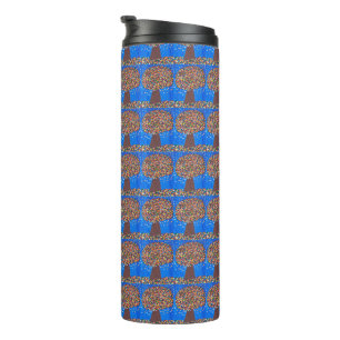 Abstrakter Baum Thermosbecher