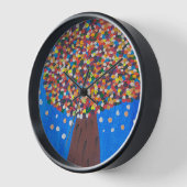 Abstrakter Baum Uhr (Winkel)