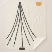 Abstrakter Baummond Sherpadecke (Vorderseite)