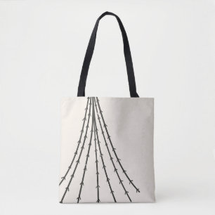 Abstrakter Baummond Tasche