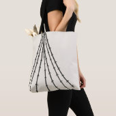 Abstrakter Baummond Tasche (Von Nahem)