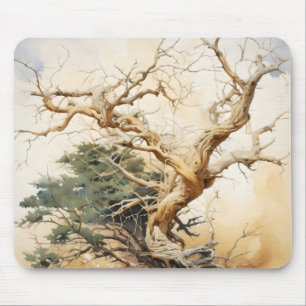 Abstrakter Baumsymbolismus Mousepad