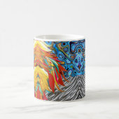 Abstrakter Becher Kaffeetasse (Mittel)