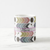 Abstrakter Becher Kaffeetasse (Mittel)