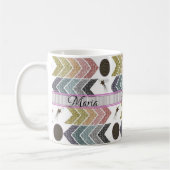 Abstrakter Becher Kaffeetasse (Links)