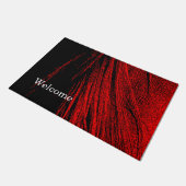 Abstrakter Begrüßungsmatte Fußmatte (Schrägansicht)