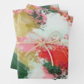 Abstrakter Beifall Geschenkpapier Set (Beispiel)