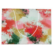 Abstrakter Beifall Große Geschenktüte (Rückseite)