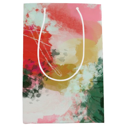 Abstrakter Beifall Mittlere Geschenktüte (Vorderseite)