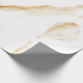 Abstrakter Beige- und Cremafarbelwirbel Geschenkpapier (Ecke)