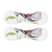 Abstrakter bemalter Blumenhintergrund 3 Baseball (Paneele)