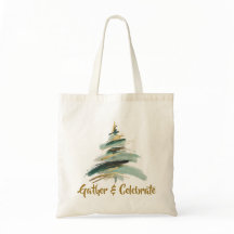 Abstrakter bemalter Weihnachtsbaum