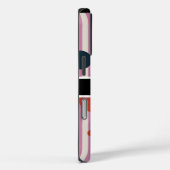 Abstrakter benutzerdefinierter Name Moderne geomet Case-Mate iPhone Hülle (Rückseite / Rechts)