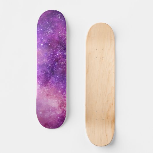 Abstrakter Bereich und Hintergrund der Sterne Skateboard (Vorderseite)