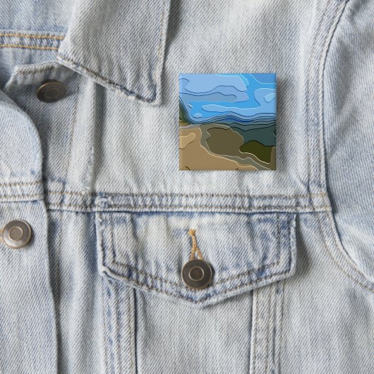 ABSTRAKTER BERG BUTTON (Beispiel)