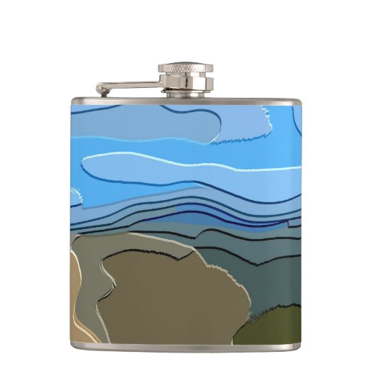 ABSTRAKTER BERG FLACHMANN (Vorderseite)