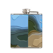 ABSTRAKTER BERG FLACHMANN (Rückseite)