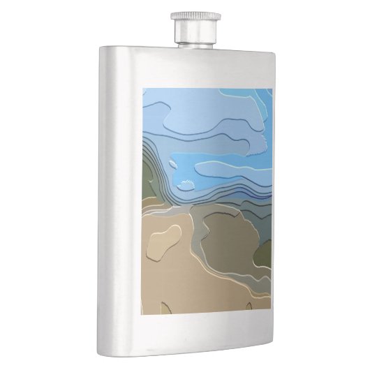 ABSTRAKTER BERG FLACHMANN (Rechts)