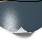 Abstrakter Berg Fotodruck (Ecke)