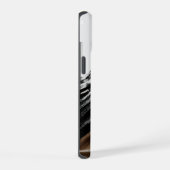 Abstrakter Berg iPhone 15 Hülle (Rechte Seite)