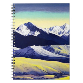 Abstrakter Berg | Notebook-Journal Notizblock