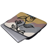 Abstrakter Berghang Laptopschutzhülle (Vorne Knopf)