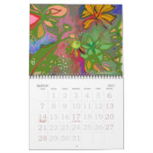 Abstrakter Bildkalender Kalender (Mär 2027)